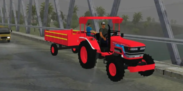 Mahindra Arjun Novo Tractor Mod Bussid